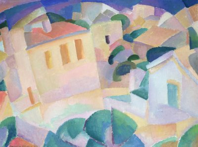 Terrino, Mallorca, 1914 by Leo Gestel